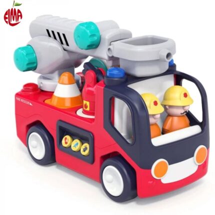 ماشین آتش نشانی E9998 هولی تویز Huile Toys