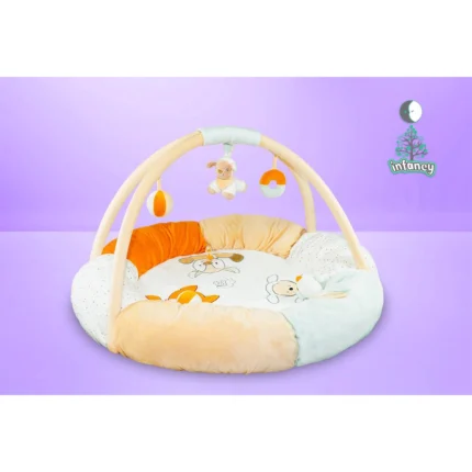 تشک بازی گرد طرح روباه ، آهو و گوسفند اینفنسی Infancy