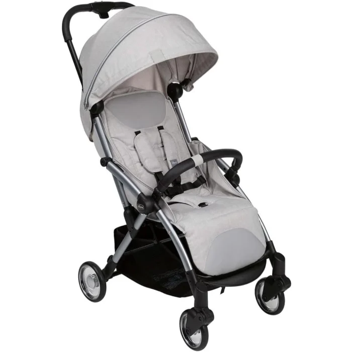 کالسکه مسافرتی اتومات طوسی مدل گودی پلاس چیکو ‏Chicco