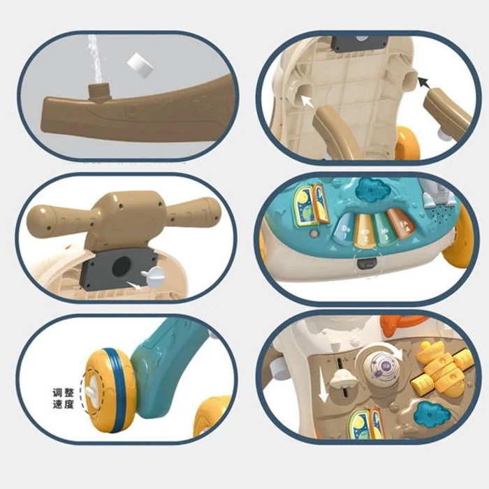 واکر و میزبازی 2 کاره کرم مولتی فانکشن Multi Function