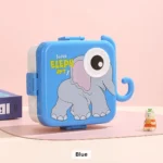 ظرف غذا همراه قاشق و چنگال 1190میل فیل لانچ باکس Lunch Box
