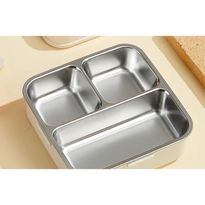 ظرف غذا همراه قاشق و چنگال 1190میل جوجه لانچ باکس Lunch Box