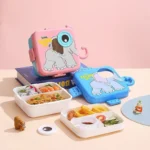ظرف غذا همراه قاشق و چنگال 1190میل فیل لانچ باکس Lunch Box