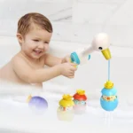 اسباب بازی حمام ماهیگیری مغناطیسی جوجه اردک 5 عددی