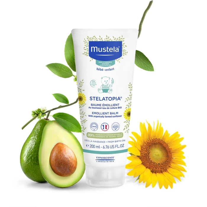 ژل نرم کننده صورت و بدن استلاتوپیا 200 میل موستلا Mustela