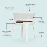 گهواره برقی فور مامز 4Moms مدل Mamaroo Bassinet