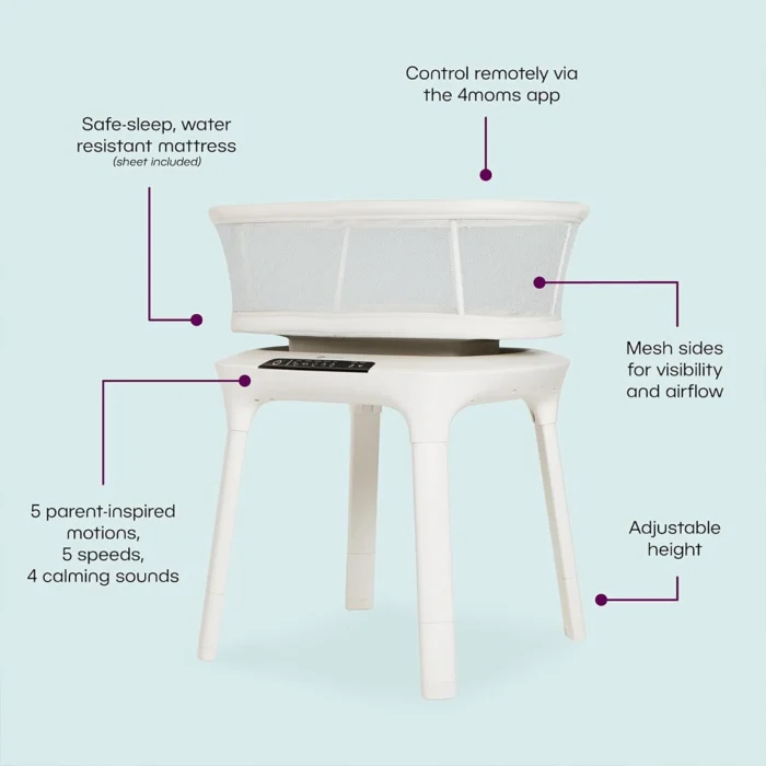 گهواره برقی فور مامز 4Moms مدل Mamaroo Bassinet