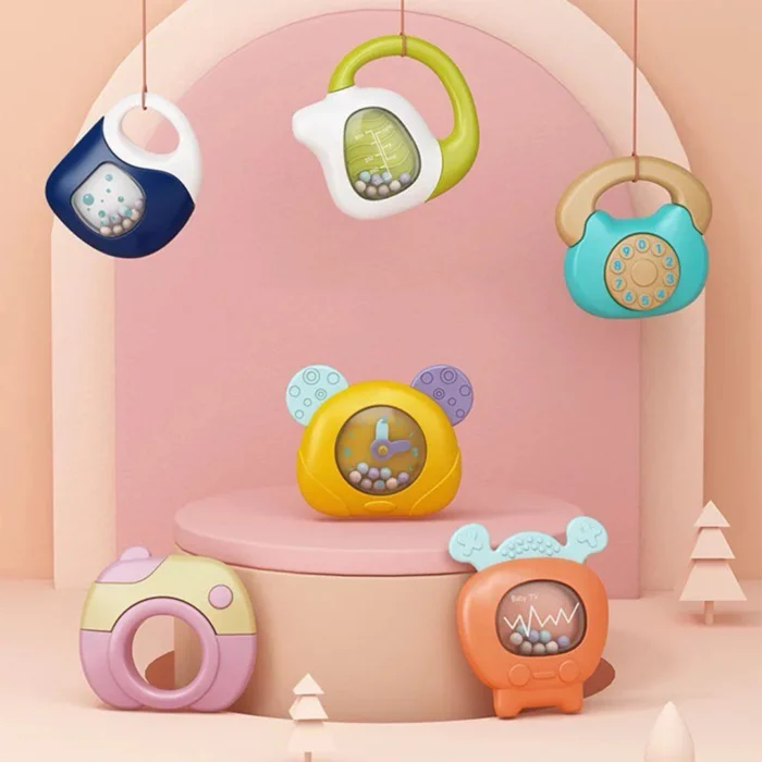 مجموعه جغجغه و دندانگیر 6 عددی ویوا کیدز Viva Kids
