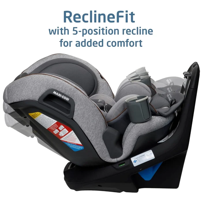 صندلی ماشین چرخشی طوسی مدل Emme 360 مکسی کوزی Maxi Cosi