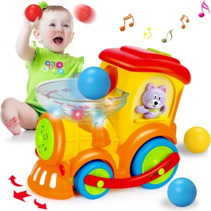 قطار پرتاب توپ 958 هولی تویز Huile toys