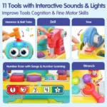 میز ابزار ربات He8975 هولی تویز Huile Toys