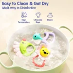 ست جغجغه دندانگیر E318B هولی تویز Huile Toys