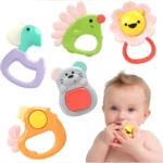 ست جغجغه دندانگیر E318B هولی تویز Huile Toys
