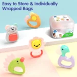 ست جغجغه دندانگیر E318B هولی تویز Huile Toys