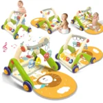 تشک بازی پیانویی و واکر موزیکال 3 کاره ویوا کیدز Viva Kids