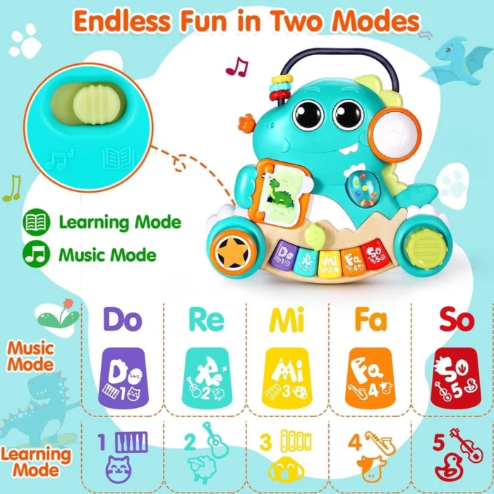 پیانو دایناسور 8976 هولی تویز Huile Toys