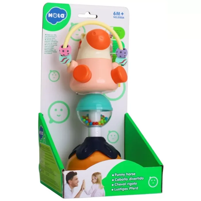 اسباب بازی جغجغه صندلی 3150A هولی تویز Huile Toys