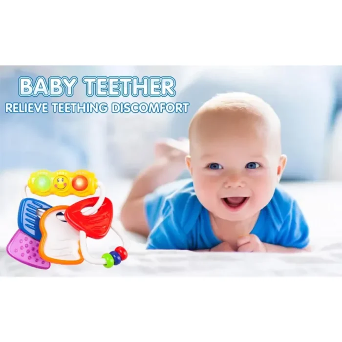 جغجغه دندانگیر چراغدار 306E هولی تویز Huile Toys