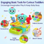میز ابزار ربات He8975 هولی تویز Huile Toys