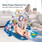 تشک بازی و پیانو نوزاد طرح ببر آبی ویوا کیدز Viva Kids