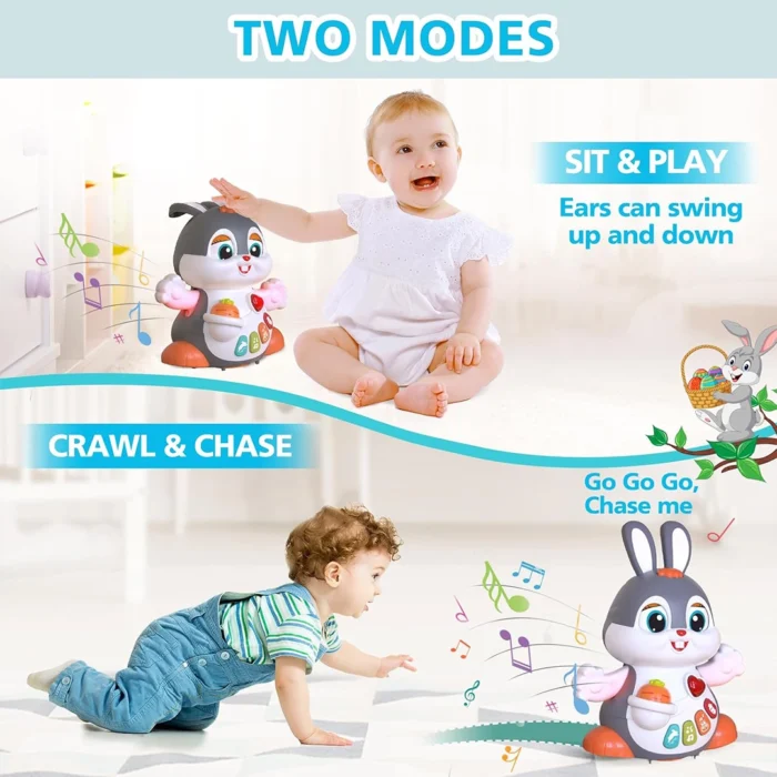 خرگوش موزیکال Dancing Bunny HE9991 هولی تویز Huile Toys