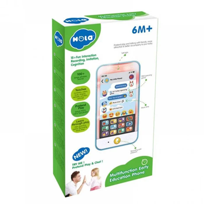 موبایل هوشمند موزیکال 067700 هولی تویز Huile Toys