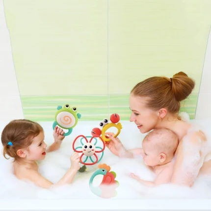ست جغجغه دندانگیر E318A هولی تویز Huile Toys