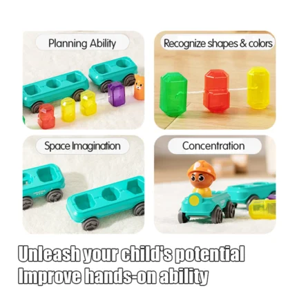 بازی فکری قطار معدن He795900 هولی تویز Huile Toys