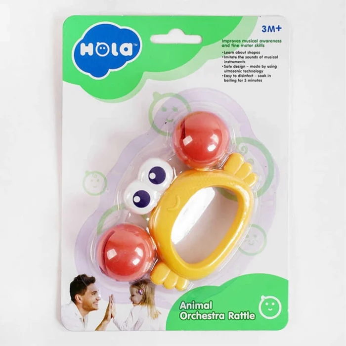 جغجغه خرچنگ E318B-3 هولی تویز Huile Toys