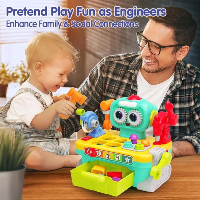 میز ابزار ربات He8975 هولی تویز Huile Toys