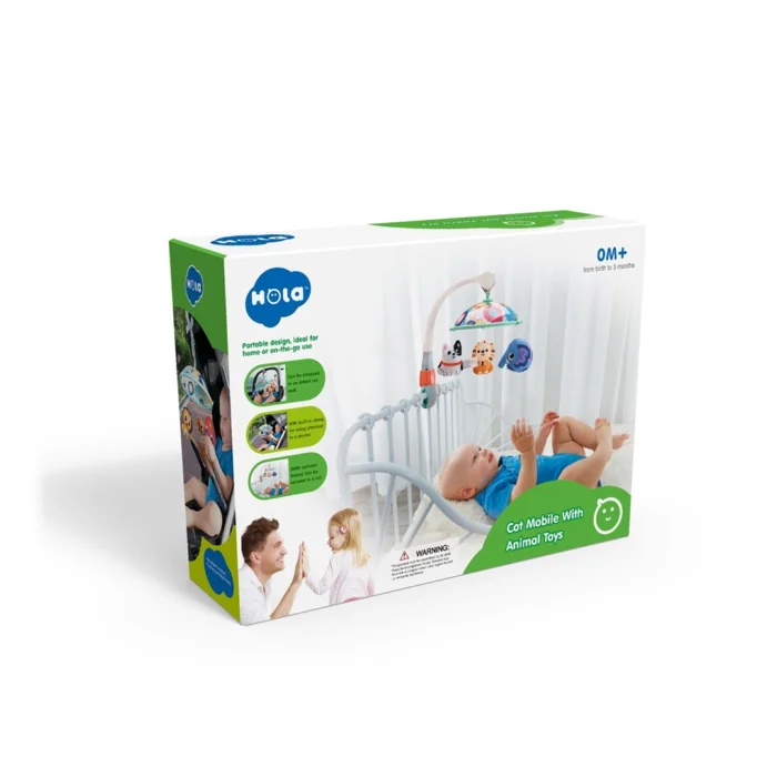 آویز تخت موزیکال E298 هولی تویز Huile Toys