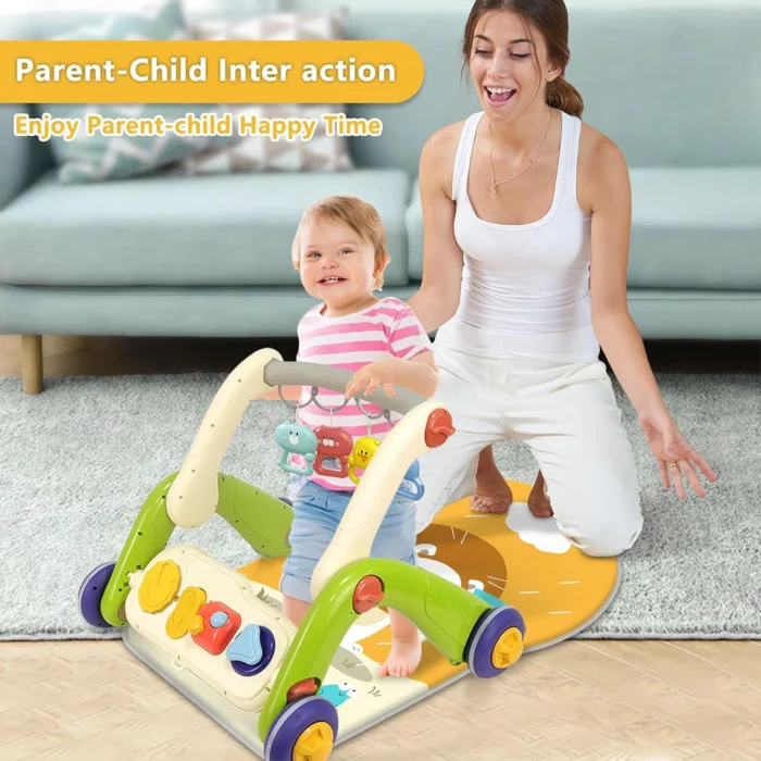 تشک بازی پیانویی و واکر موزیکال 3 کاره ویوا کیدز Viva Kids