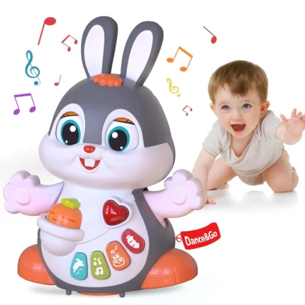خرگوش موزیکال Dancing Bunny HE9991 هولی تویز Huile Toys