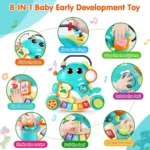 پیانو دایناسور 8976 هولی تویز Huile Toys