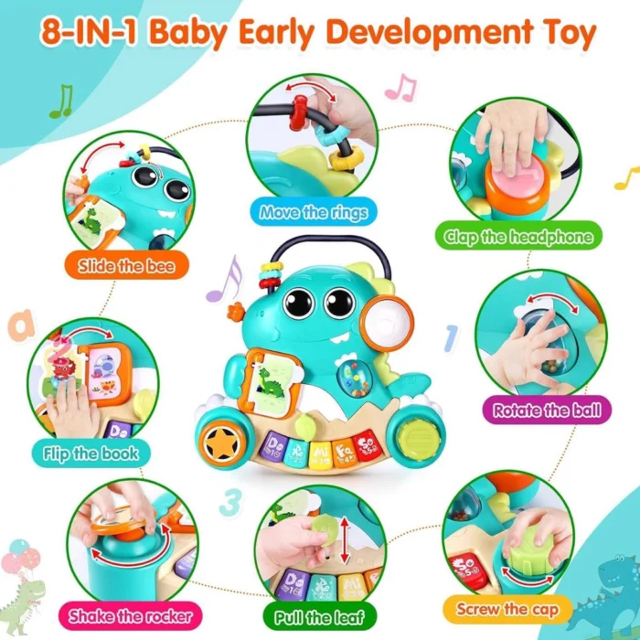 پیانو دایناسور 8976 هولی تویز Huile Toys