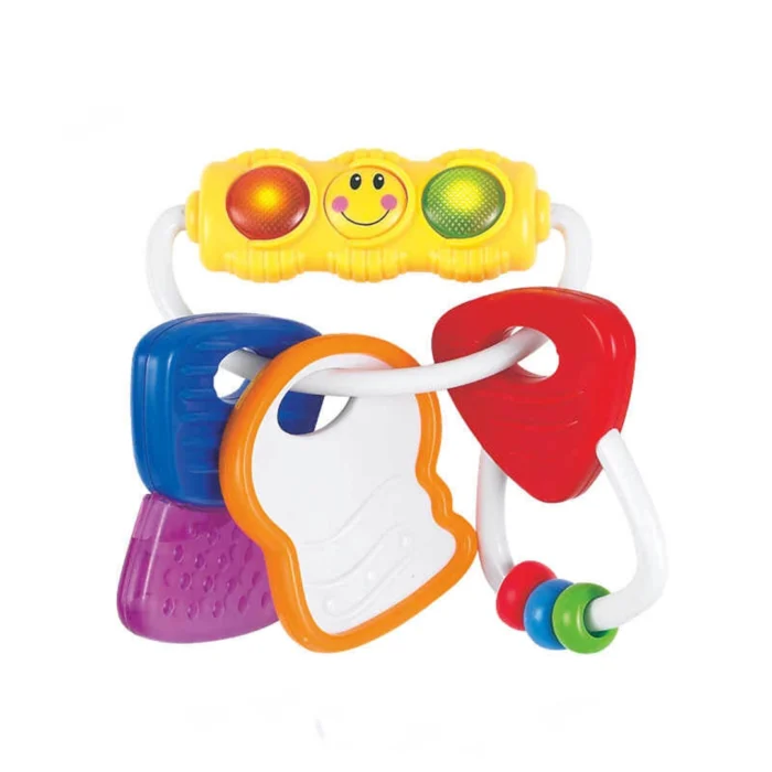 جغجغه دندانگیر چراغدار 306E هولی تویز Huile Toys