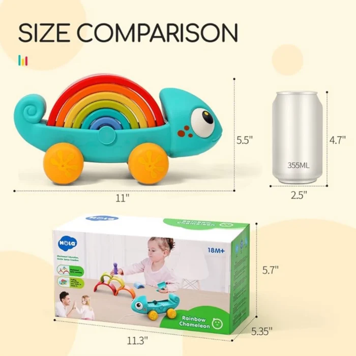 پازل آفتاب پرست رنگین کمانی 795700 هولی تویز Huile Toys