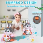 خرگوش موزیکال Dancing Bunny HE9991 هولی تویز Huile Toys
