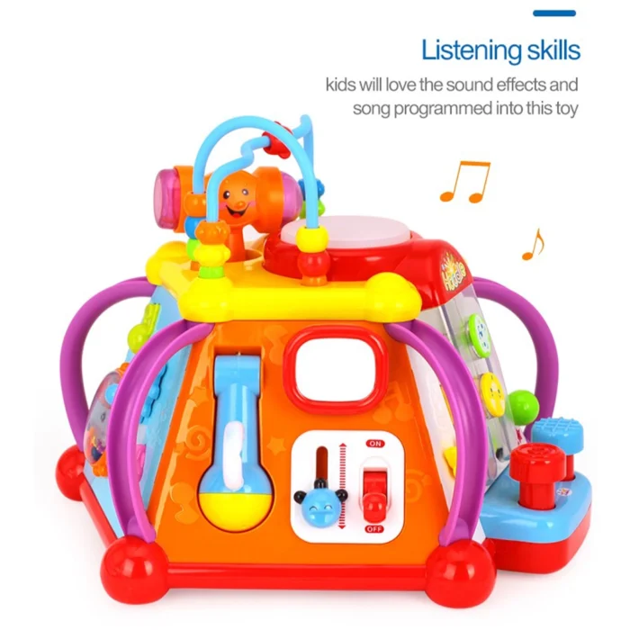 هرم هوش موزیکال 806 هولی تویز Huile Toys