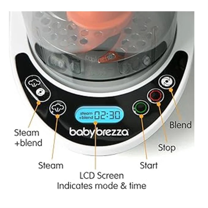 غذاساز دو کاره (مخلوط کن و بخار پز) بی بی برزا Baby Brezza