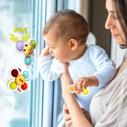 اسپینر کودک طرح زنبور و هویج