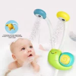 دوش حمام کودک طرح حلزون شارژی