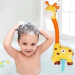 دوش حمام کودک طرح زرافه شارژی