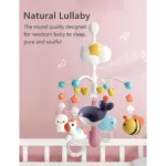 آویز بالای تخت پروژکتوری صورتی ویوا کیدز Viva Kids