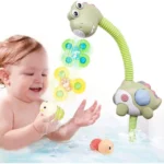 دوش حمام کودک طرح دایناسور شارژی