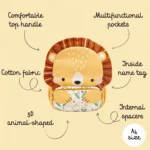 کوله پشتی کودک شیر ساسی Sassi