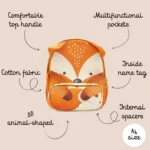 کوله پشتی کودک روباه ساسی Sassi