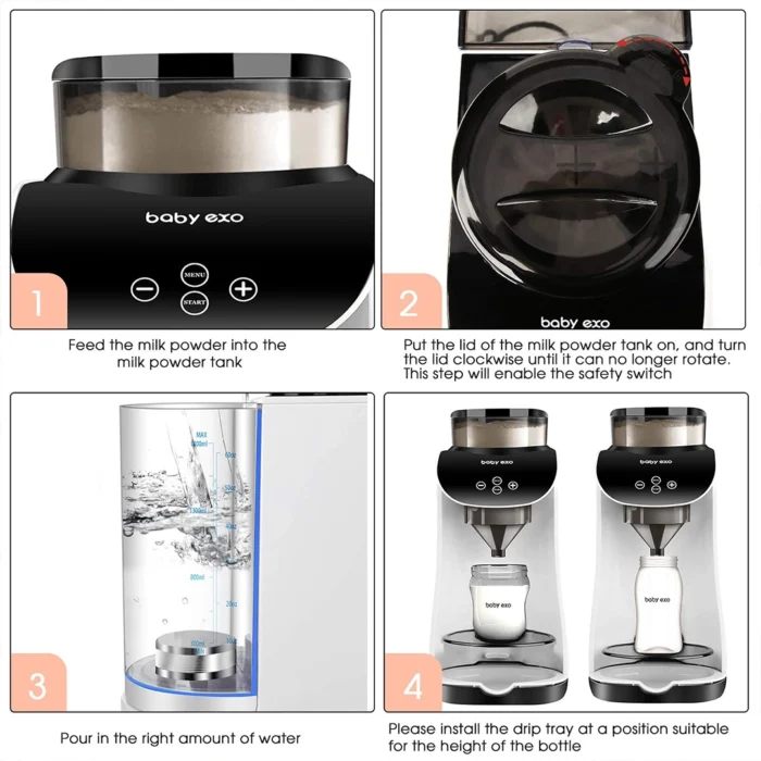 دستگاه شیر خشک ساز مدل Formula Dispenser Machine بی بی اکسو Baby Exo