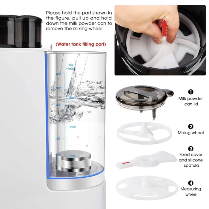دستگاه شیر خشک ساز مدل Formula Dispenser Machine بی بی اکسو Baby Exo
