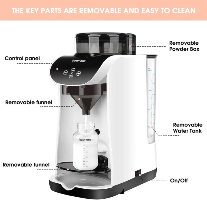 دستگاه شیر خشک ساز مدل Formula Dispenser Machine بی بی اکسو Baby Exo
